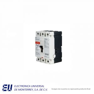 INTERRUPTOR TERMOMAGNETICO DE 3 POLOS SERIE C, 50 AMP, 600 VCA 250 VCD EATON - HFD3050L
