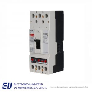 INTERRUPTOR TERMOMAGNETICO DE 3 POLOS SERIE C, 250 AMP, 600 VCA EATON - JD3250L