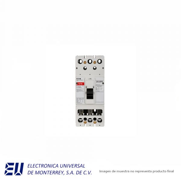 INTERRUPTOR TERMOMAGNETICO DE 3 POLOS SERIE C, 250 AMP, J-FRAME FACTORY SEALED EATON - JDB3250L