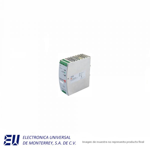 FUENTE DE ALIMENTACION CONMUTADA INPUT 90-260VCA, OUTPUT 24VDC, 240W, 10A, 1 FASE, COMPACTA  -  SPDC242401