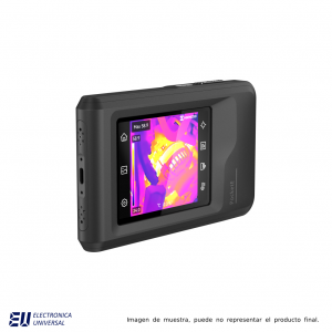 CAMARA TÉRMICA PORTATIL PANTALLA TÁCTIL 640X480, RESOLUCIÓN 256X192, LENTE 3.6mm, IP54 - HIKMICRO POCKET-E